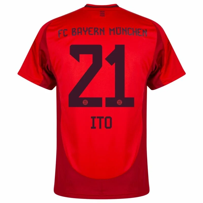 Bayern Munich Home Ito 21 Shirt 2024-2025 Player version Size：S-2XL Non-Customize