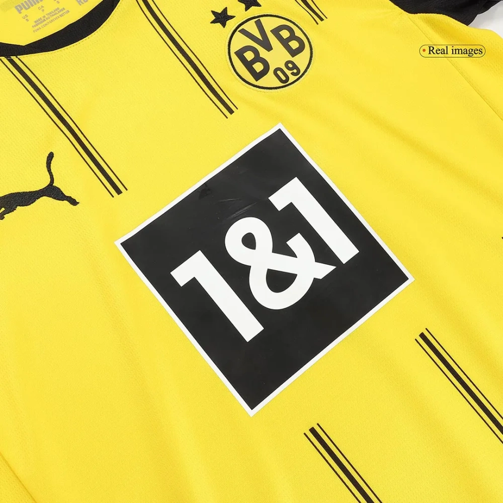 Borussia Dortmund Home N.Schlotterbeck 4 Shirt 2024-2025 Fan version Size：S-4XL Non-Customize