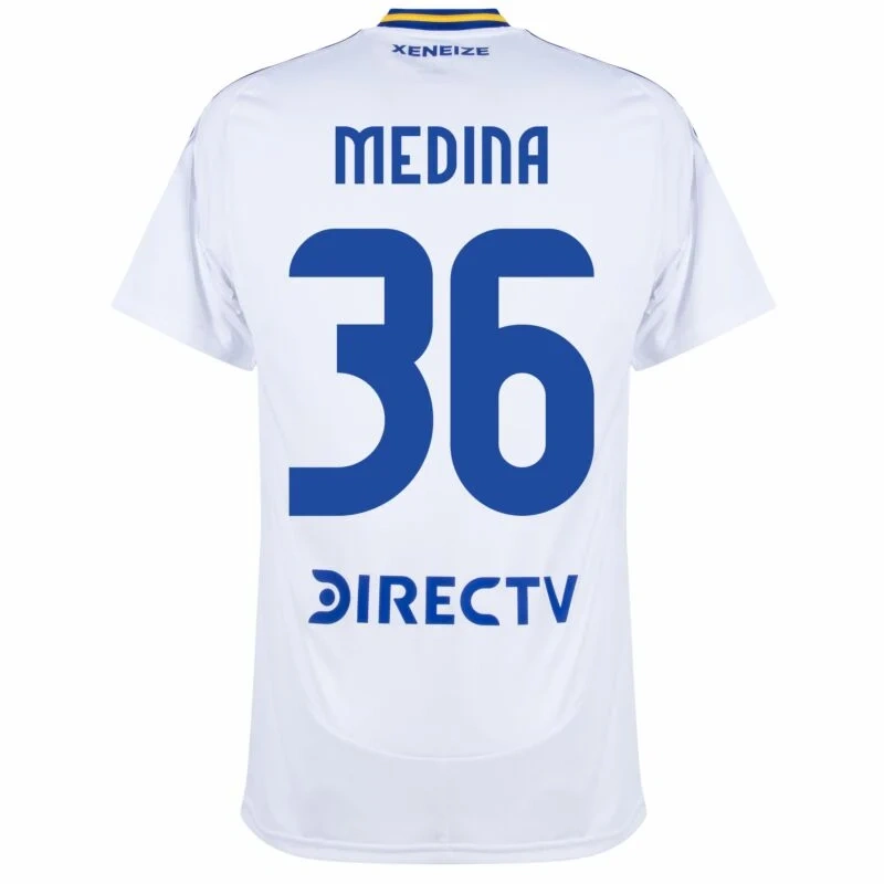 Boca Juniors Home Medina 36  Shirt 2024-2025 Player version Size：S-2XL Non-Customize