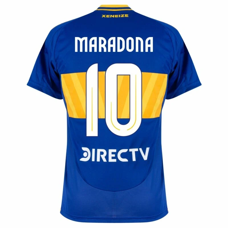 Boca Juniors Home Maradona 10 Shirt 2024-2025 Player version Size：S-2XL Non-Customize