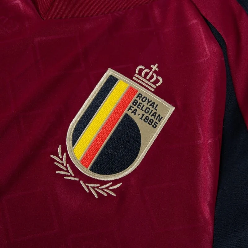 Belgium Home Trossard 9 Shirt 2024-2025 Fan  Non-Customize