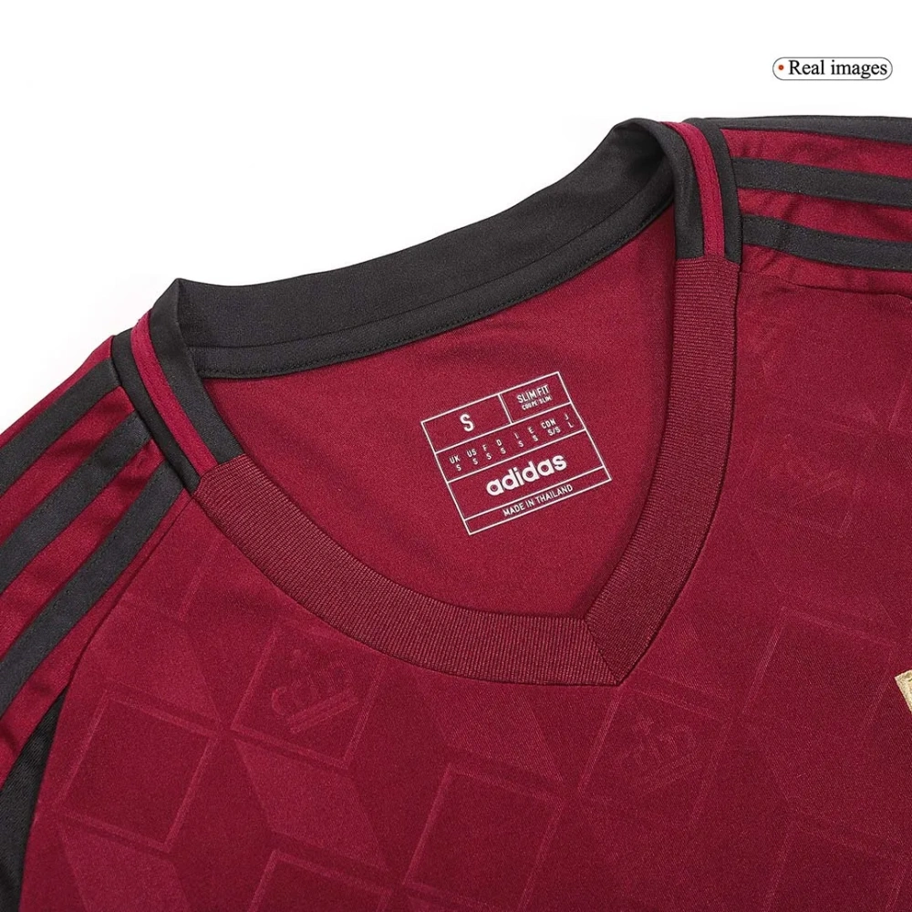 Belgium Home Trossard 9 Shirt 2024-2025 Fan  Non-Customize