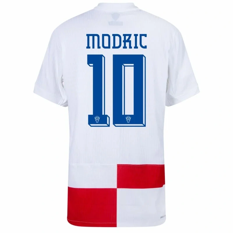 Croatia Home  Modrić 10 Shirt 2024-2025 Fan Size：S-2XL Non-Customize