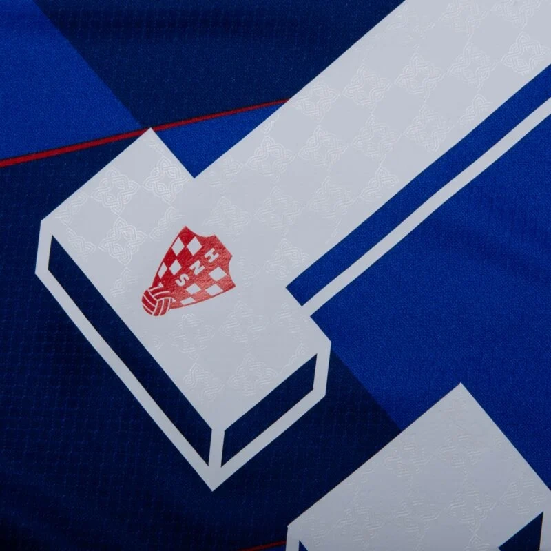 Croatia Away Vlašić 13 Shirt 2024-2025 Player version Size：S-2XL Non-Customize