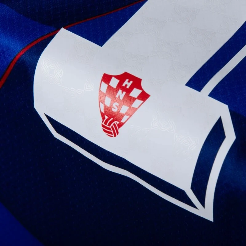 Croatia Away Vlašić 13 Shirt 2024-2025 Player version Size：S-2XL Non-Customize