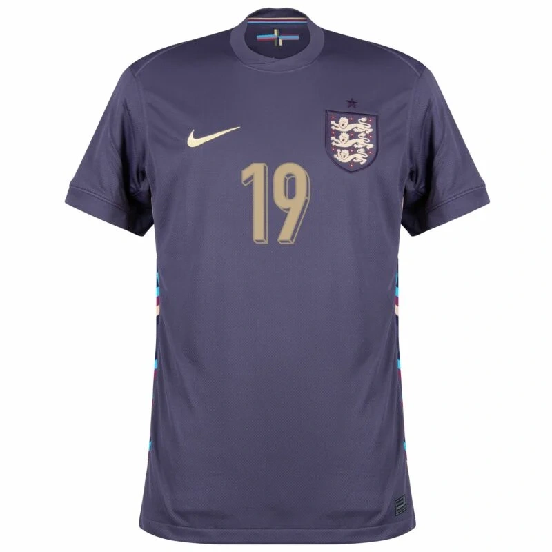 England Away Watkins 19 Shirt 2024-2025 Fan Size：S-2XL Non-Customize