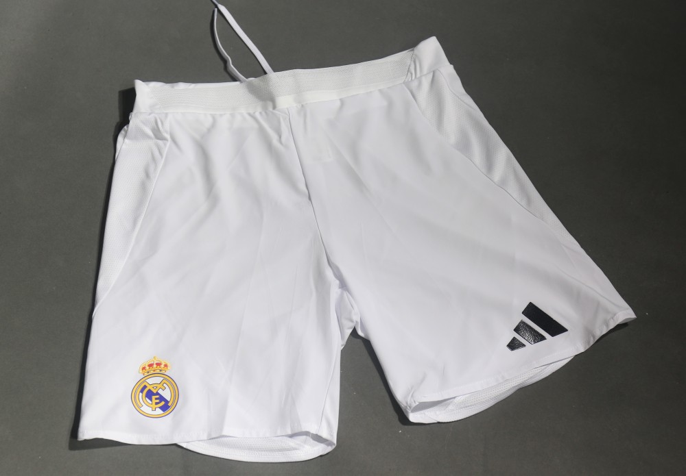 24-25 Real Madrid Home Soccer Shorts