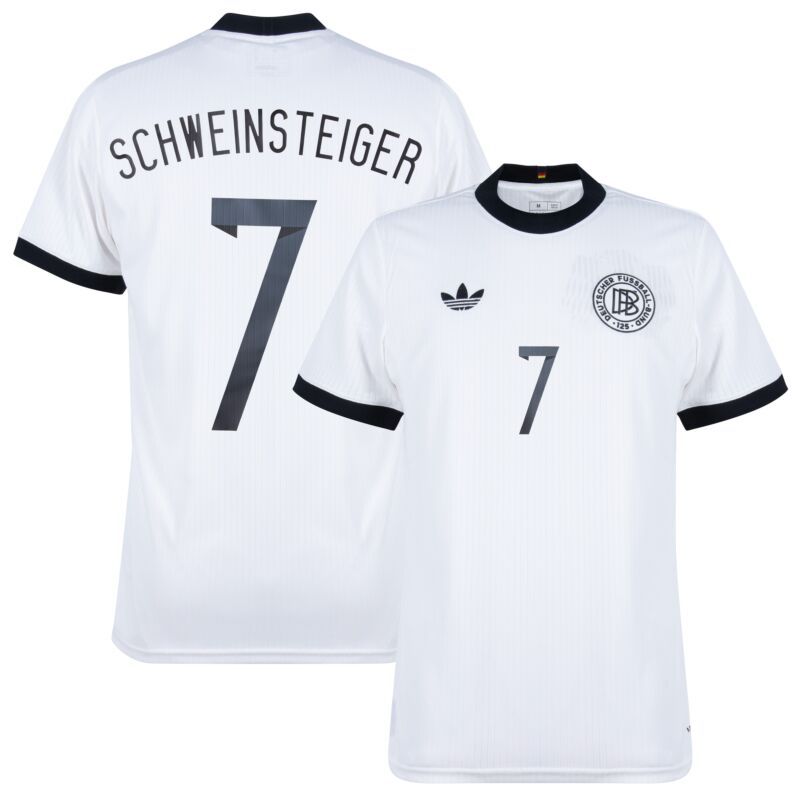 Germany 125th Anniversary Schweinsteiger 7 Shirt  2025 Fan Size：S-2XL
