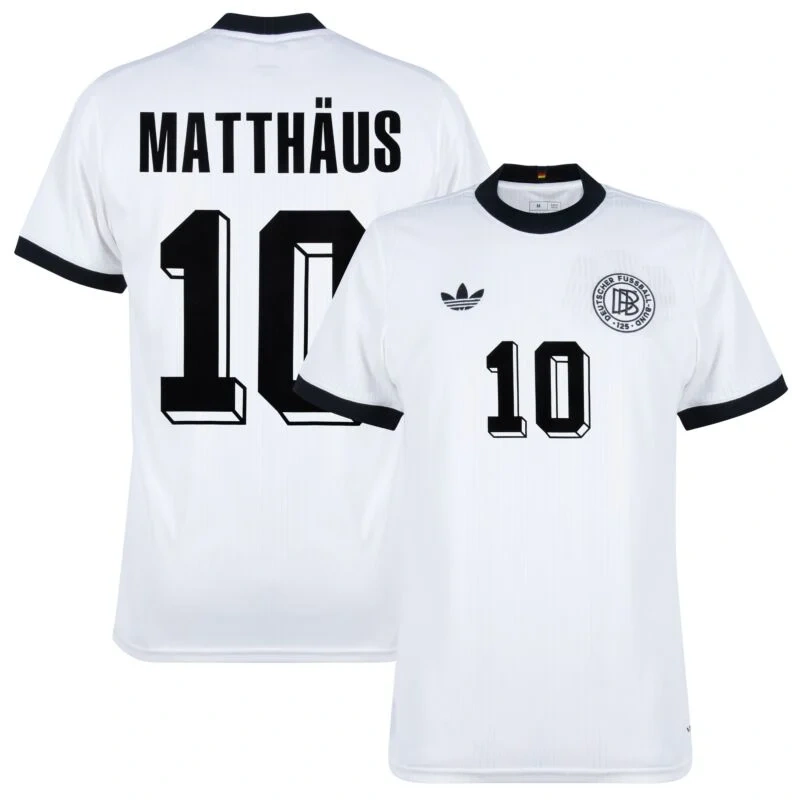 Germany 125th Anniversary Matthäus 10 Shirt  2025 Player version Size：S-2XL Non-Customize