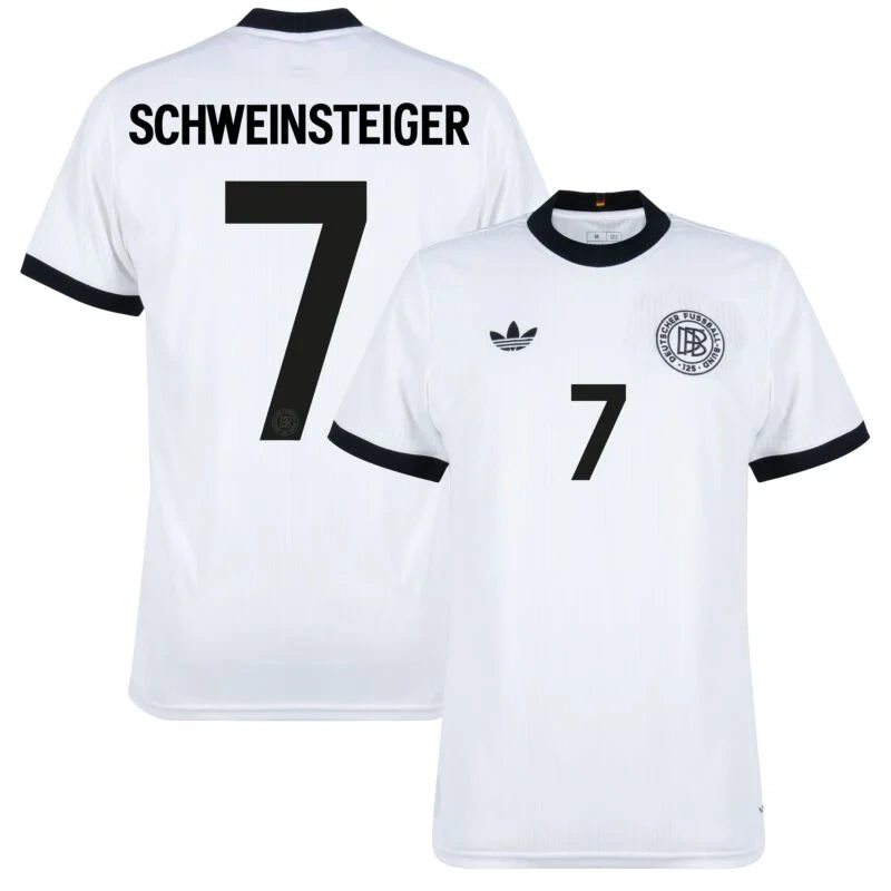 Germany 125th Anniversary Schweinsteiger 7 Shirt  2025 Player version Size：S-2XL Non-Customize