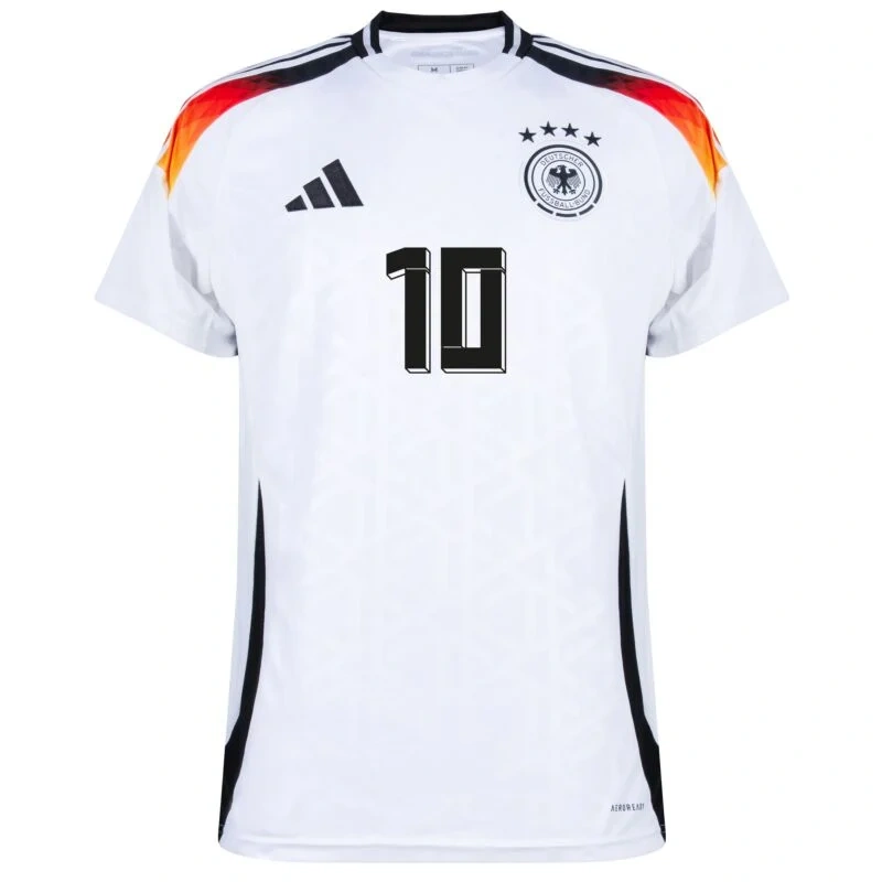 Germany Home Musiala 10 Shirt  2024 Fan Size：S-2XL  Non-Customize