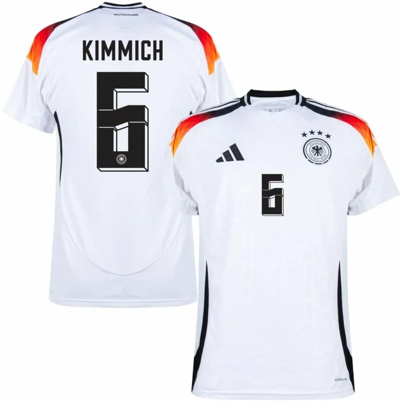 Germany Home Kimmich 6 Shirt  2024 Player version Size：S-2XL  Non-Customize