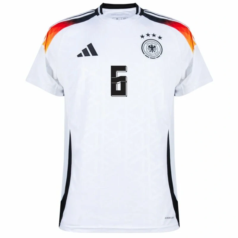 Germany Home Kimmich 6 Shirt  2024 Player version Size：S-2XL  Non-Customize