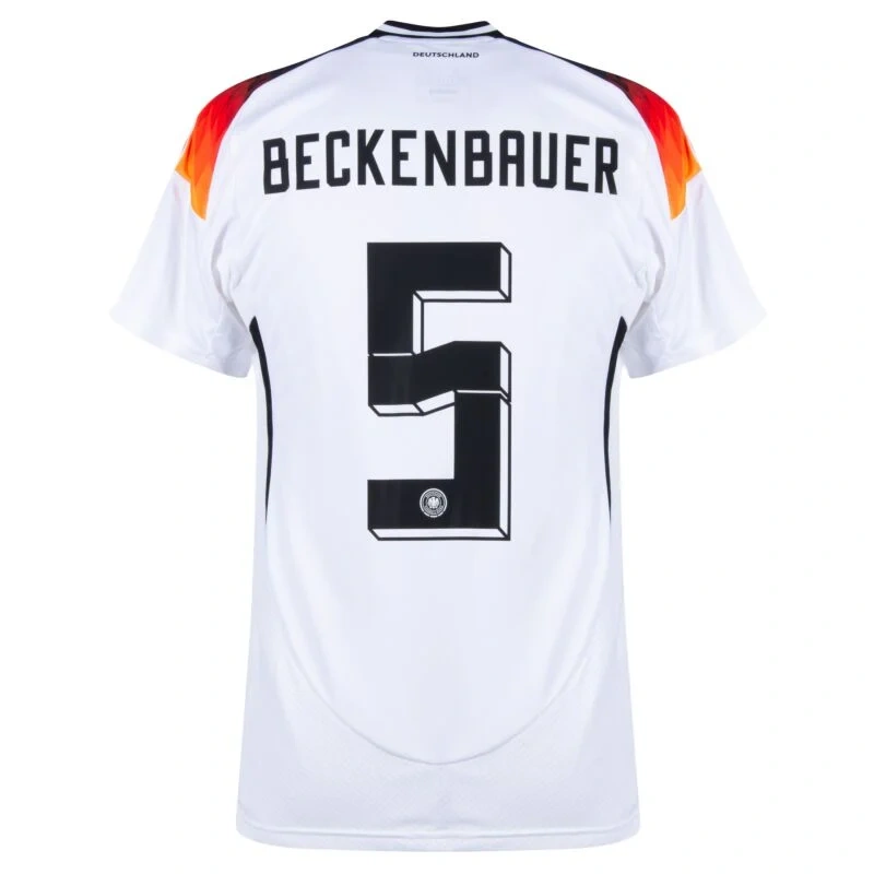 Germany Home Beckenbauer 5 Shirt  2024 Player version Size：S-2XL  Non-Customize