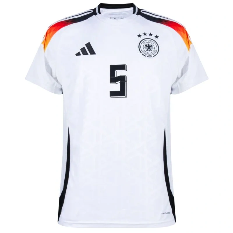 Germany Home Beckenbauer 5 Shirt  2024 Player version Size：S-2XL  Non-Customize