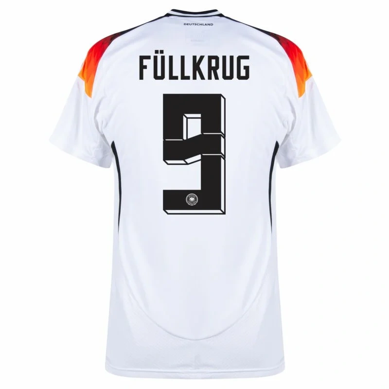 Germany Home Füllkrug 9 Shirt  2024 Player version Size：S-2XL  Non-Customize