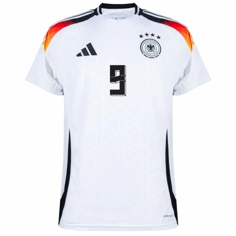 Germany Home Füllkrug 9 Shirt  2024 Player version Size：S-2XL  Non-Customize
