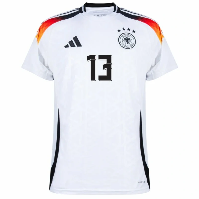Germany Home Müller 13 Shirt  2024 Player version Size：S-2XL  Non-Customize
