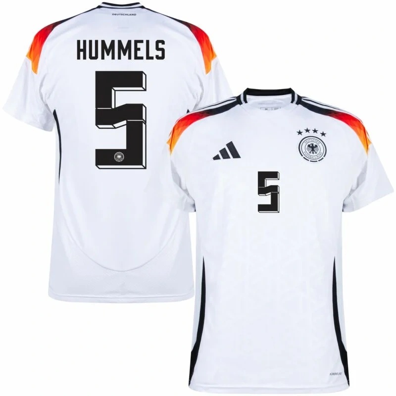 Germany Home Hummels 5 Shirt  2024 Player version Size：S-2XL  Non-Customize