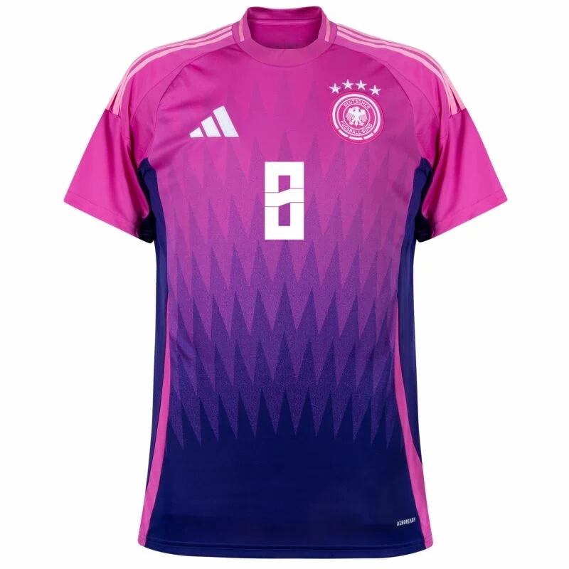 Germany  Away Kroos 8 Shirt  2024 Player version Size：S-2XL  Non-Customize