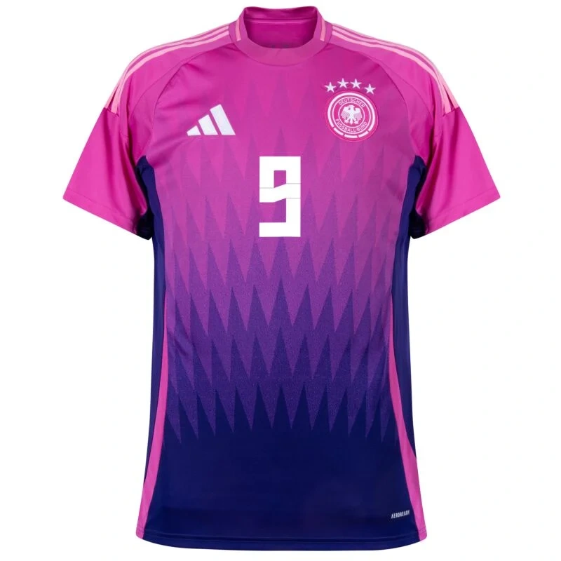 Germany  Away Füllkrug 9 Shirt  2024 Player version Size：S-2XL  Non-Customize