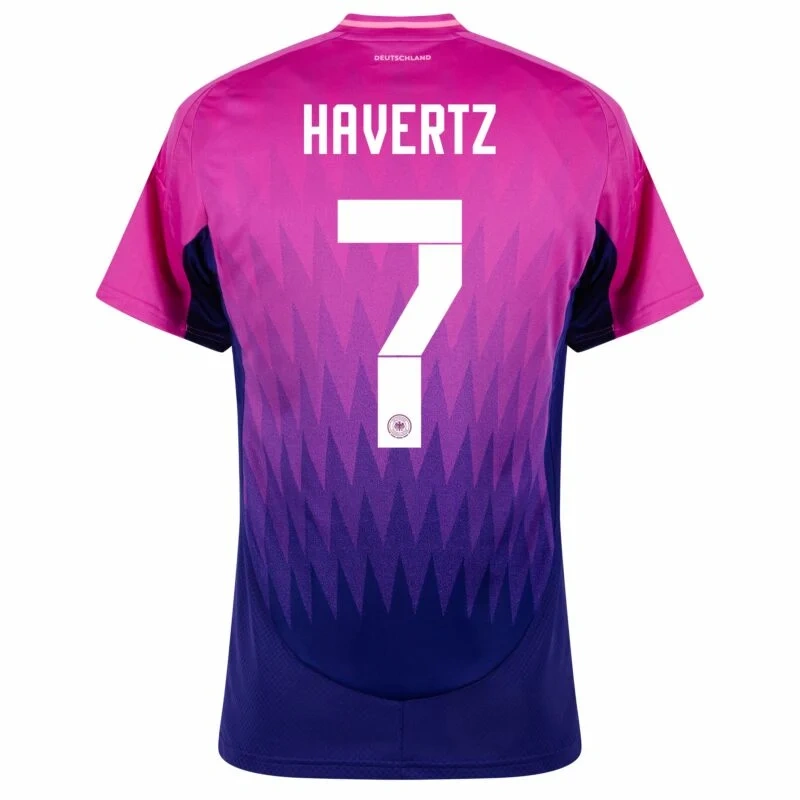 Germany  Away Havertz 7 Shirt  2024 Player version Size：S-2XL  Non-Customize