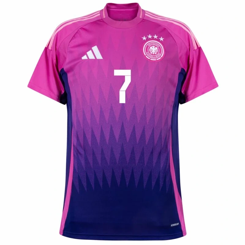 Germany  Away Havertz 7 Shirt  2024 Player version Size：S-2XL  Non-Customize