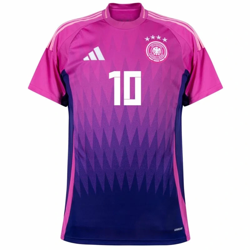 Germany  Away Musiala 10 Shirt  2024 Player version Size：S-2XL  Non-Customize
