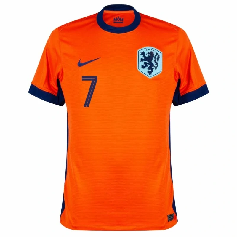 Holland Home Xavi 7 Shirt 2024-2025 Player version Size：S-2XL Non-Customize