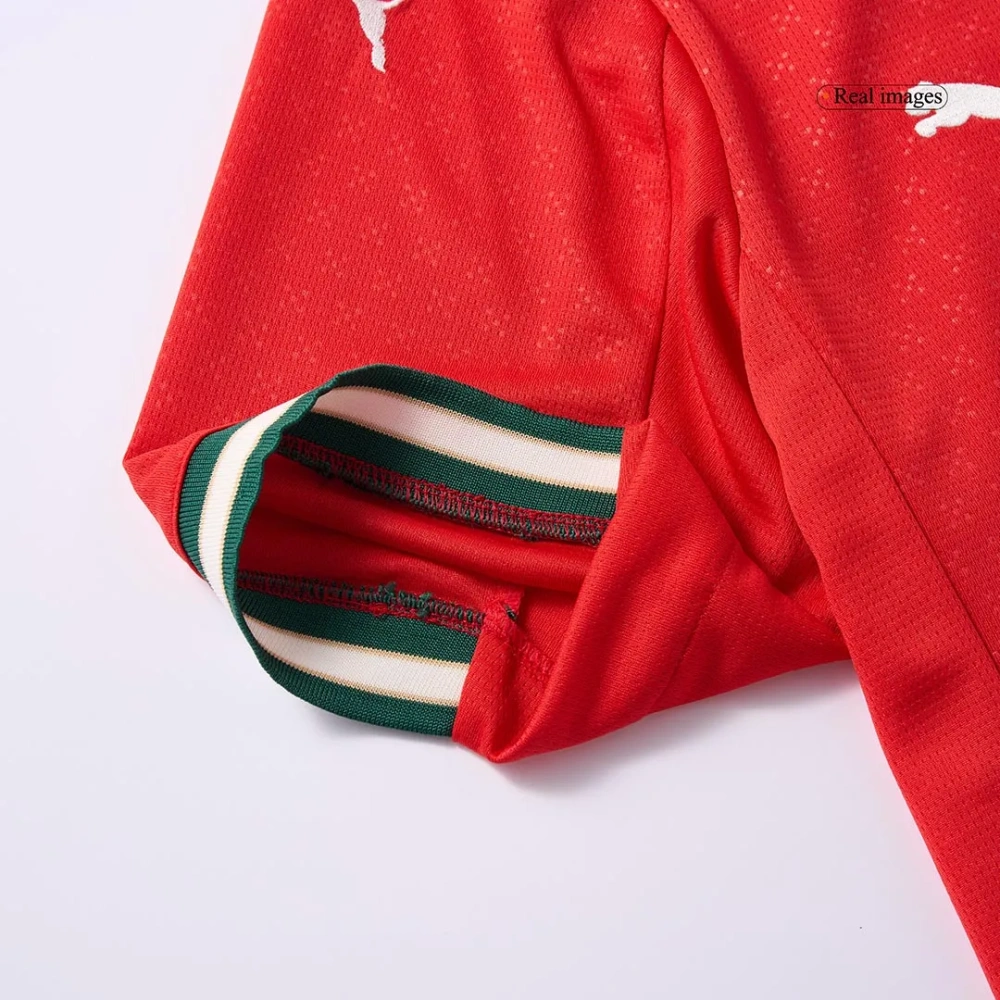 Portugal Home Ronaldo 7 （CR 7）Shirt  Euro 2024-2025 Fan / Player version  Size：S-2XL Non-Customize