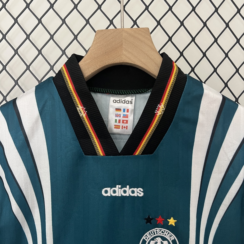 Kids Germany Retro Kits  Away Euro Cup 1996