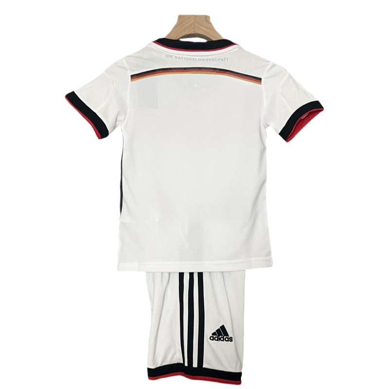 Kids Germany Retro Kits Home World Cup 2014