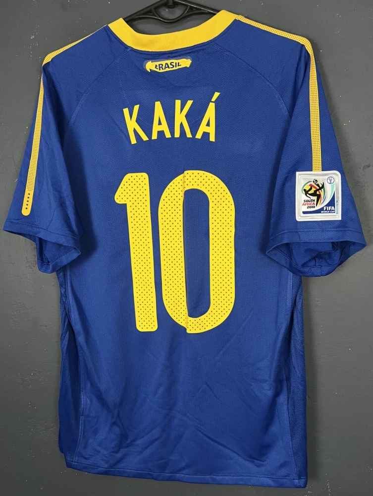 Retro Brazil National Team Kaka 10 Shirt 2010/2011 Non-Customize