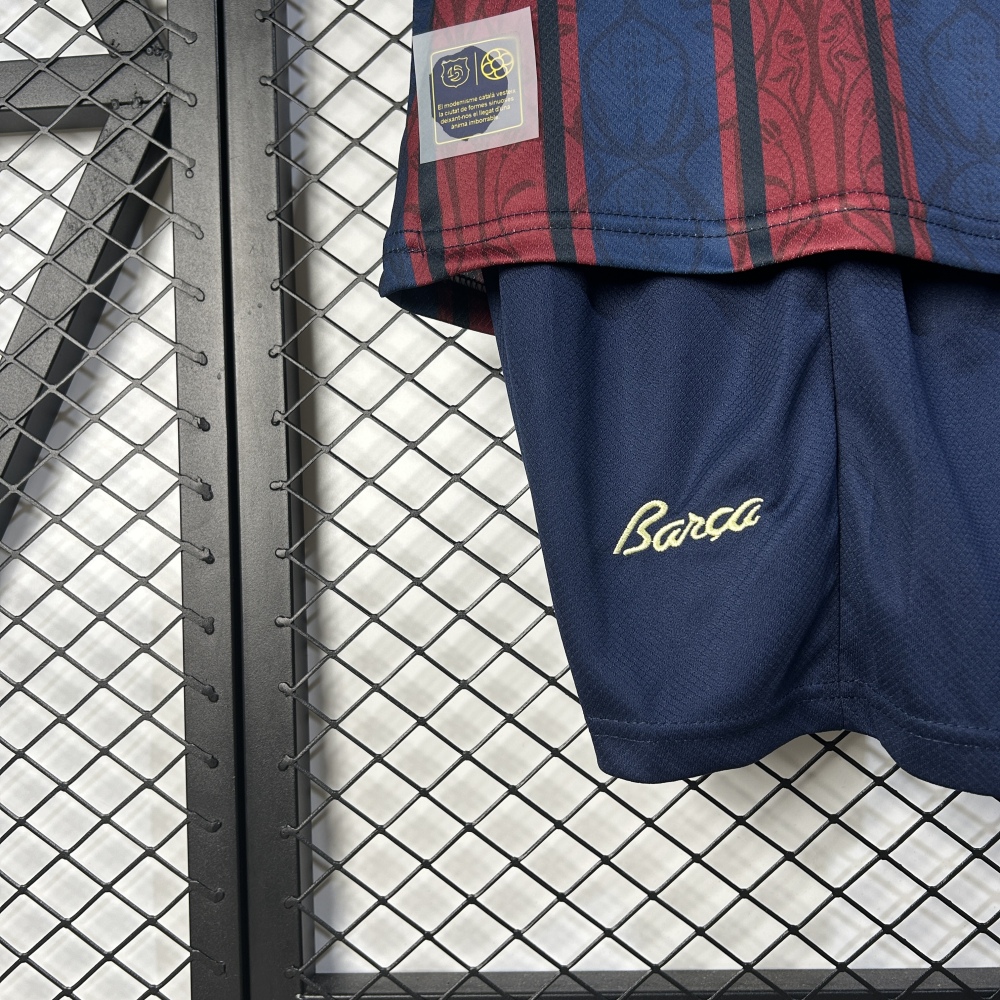 kids Barcelona Special Edition Kits Jersey+Shorts 25-26