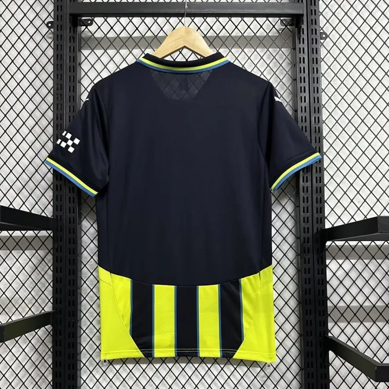 Manchester City Away De Bruyne 17 Shirt 2024-2025  fans version / Player version  Non-Customize