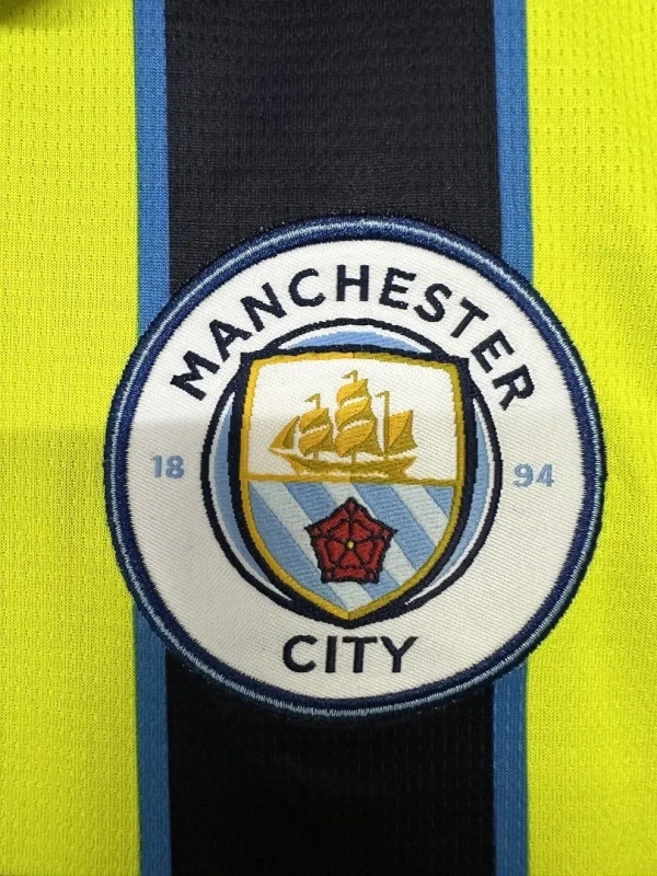 Manchester City Away De Bruyne 17 Shirt 2024-2025  fans version / Player version  Non-Customize