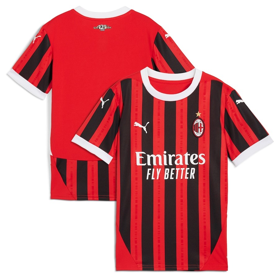 2024-25 AC Milan Home Replica Jersey
