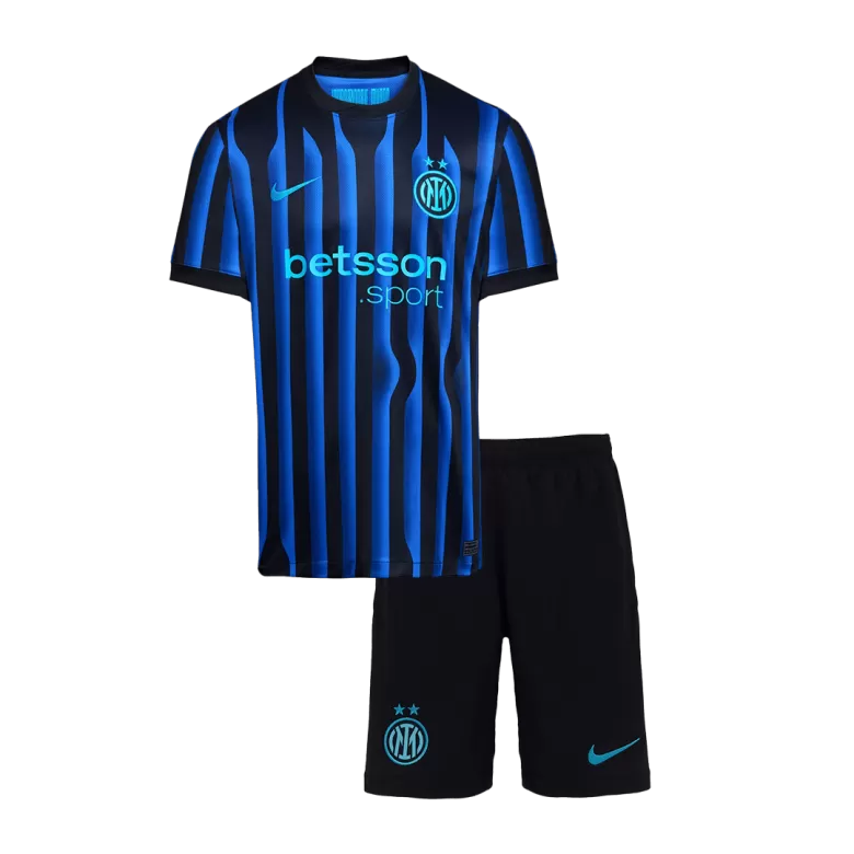 Inter Milan Custom Home Soccer Kit 2025-26