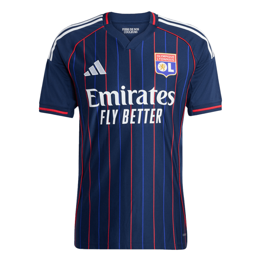 Olympique Lyonnais Soccer Jersey Away Shirt 2025-26