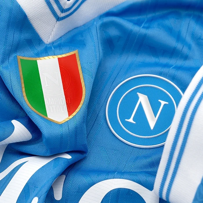 Napoli Blue Home Football Shirt  Player Version 2025-2026