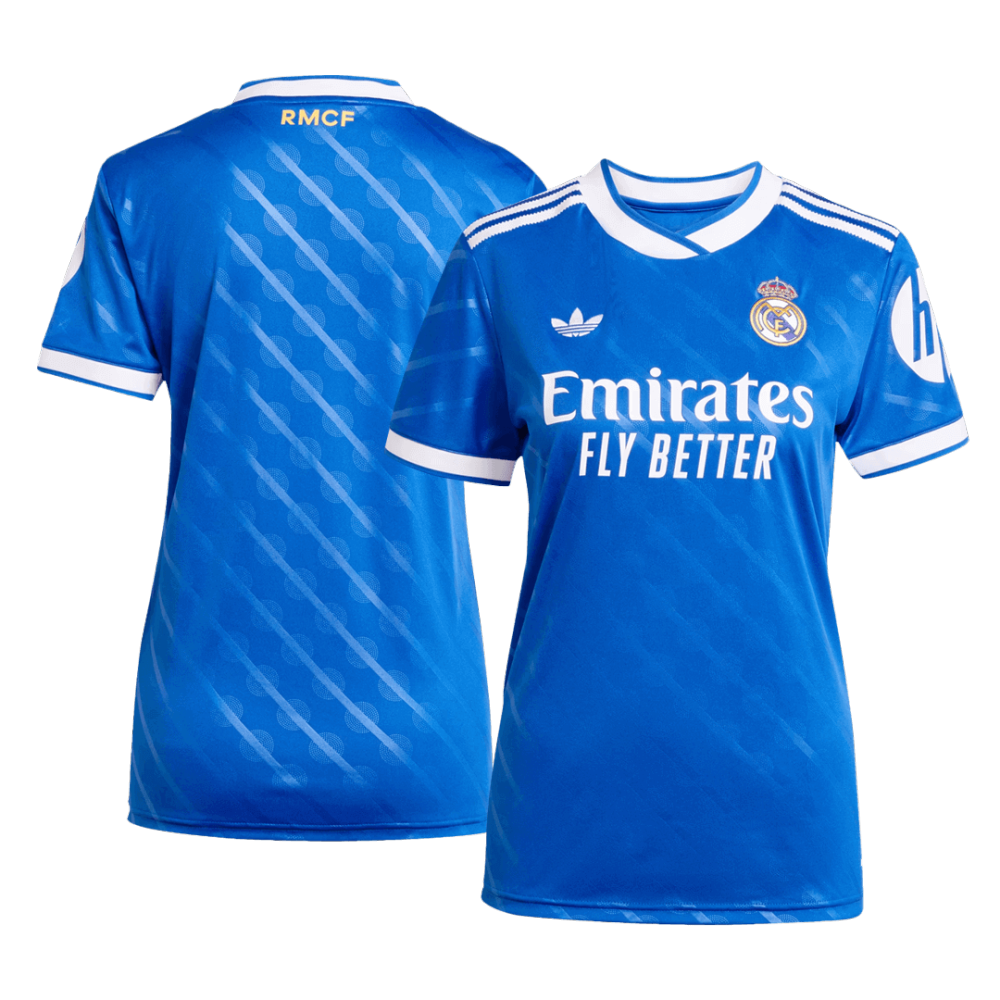 Real Madrid Soccer Jersey Third Away Women's Shirt 2025-26