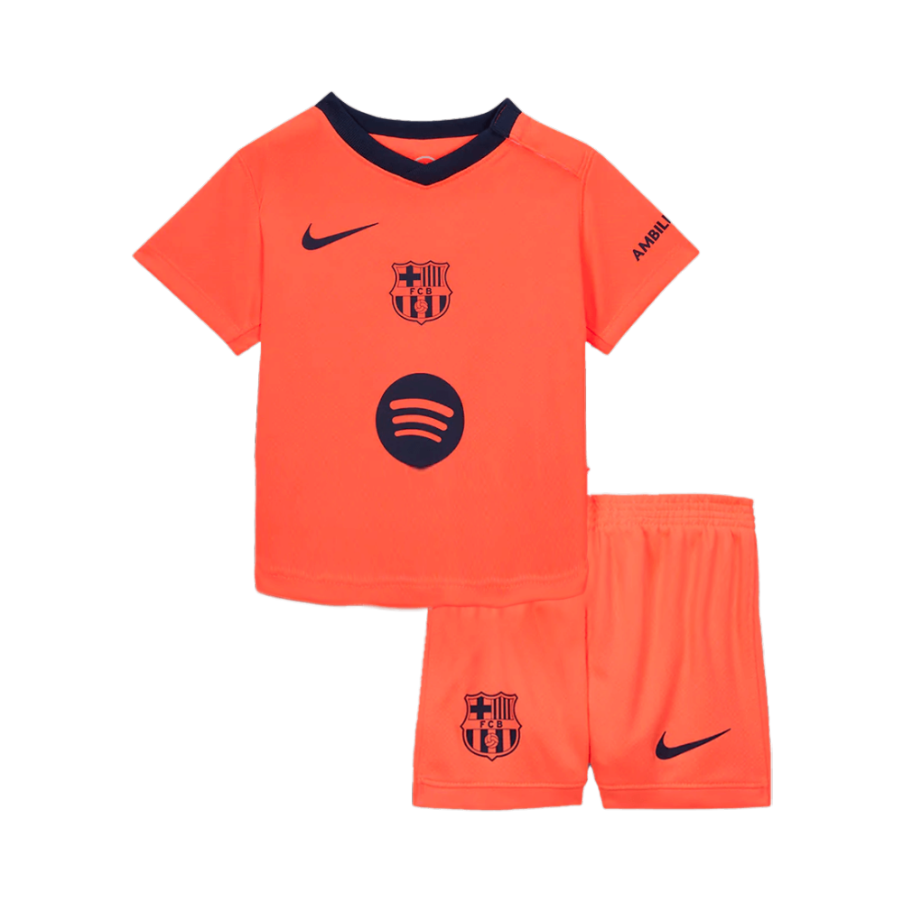 Barcelona Third Away Kids Football Shirt 2025-26 Kit