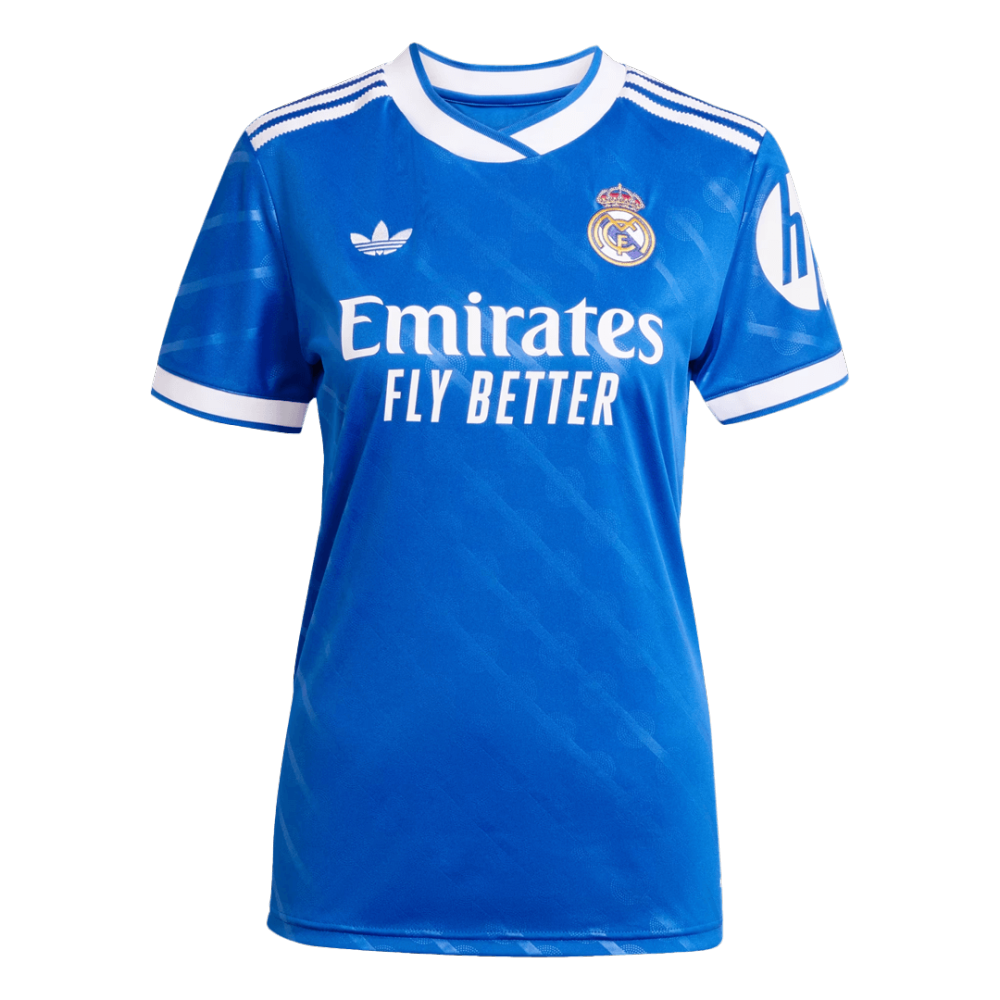 Real Madrid Soccer Jersey Third Away Women's Shirt 2025-26