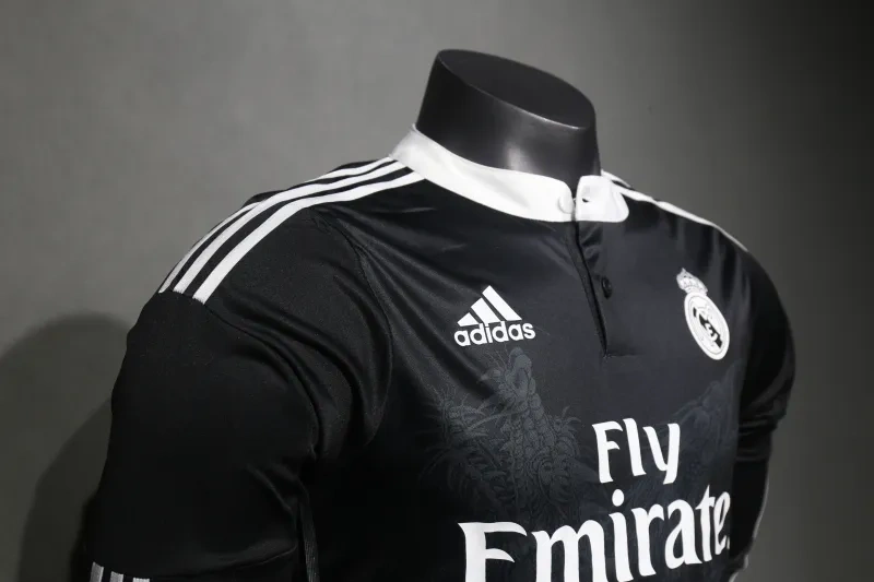 Real Madrid Retro Long Sleeve Jersey Third Away 2014-15