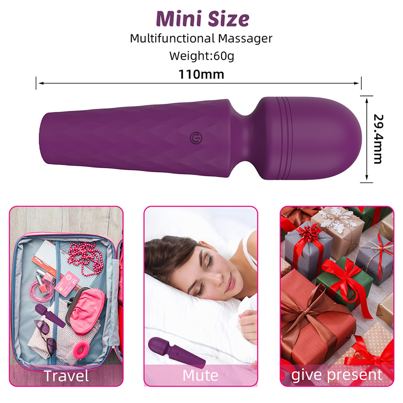 YAI-066 Mini AV wand Purple