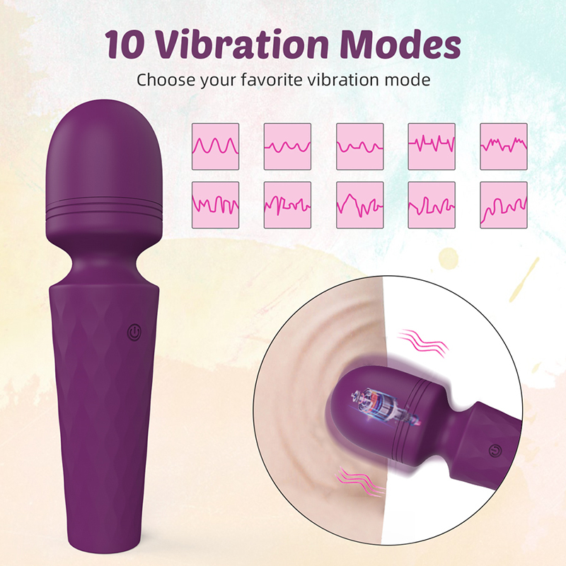 YAI-066 Mini AV wand Purple