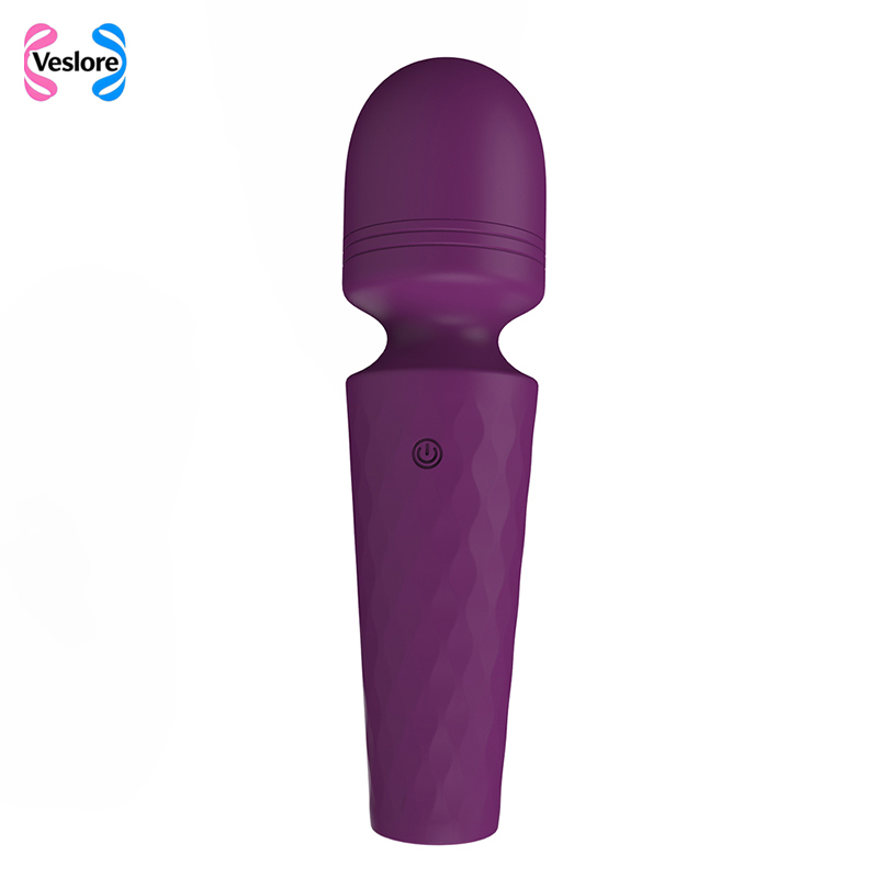 Mini Wand Deep Massager (Violet)