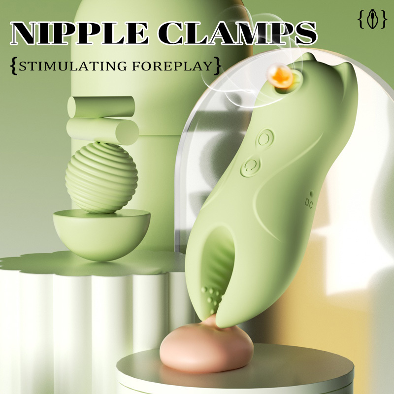 Cute monster nipple clamps