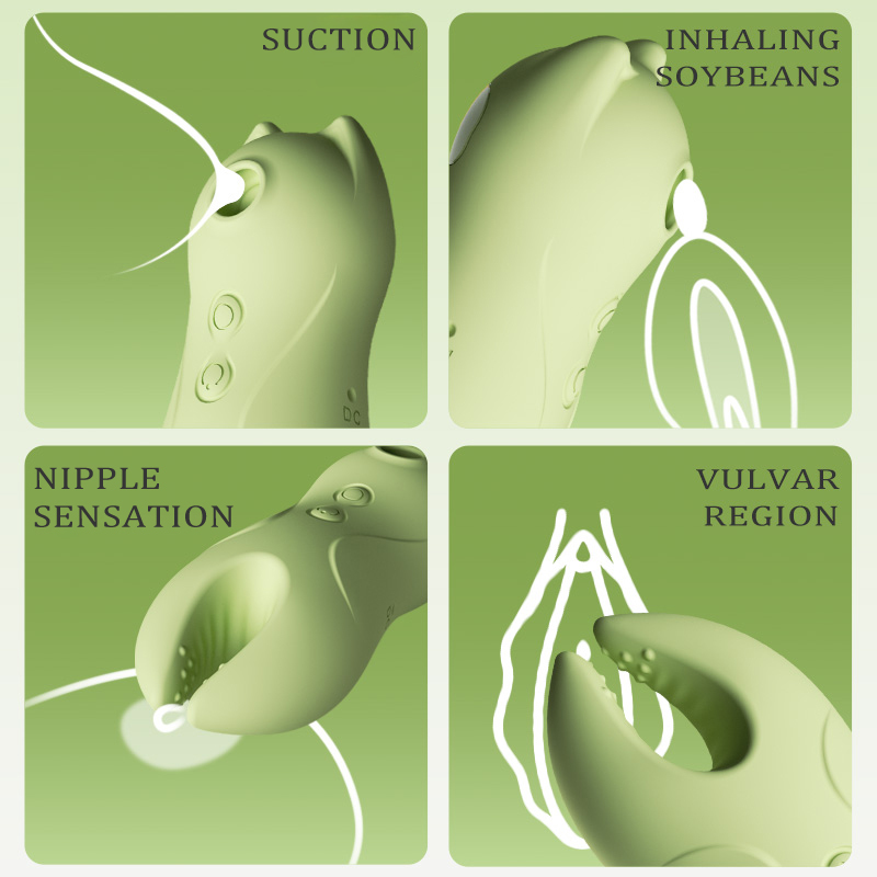 Cute monster nipple clamps