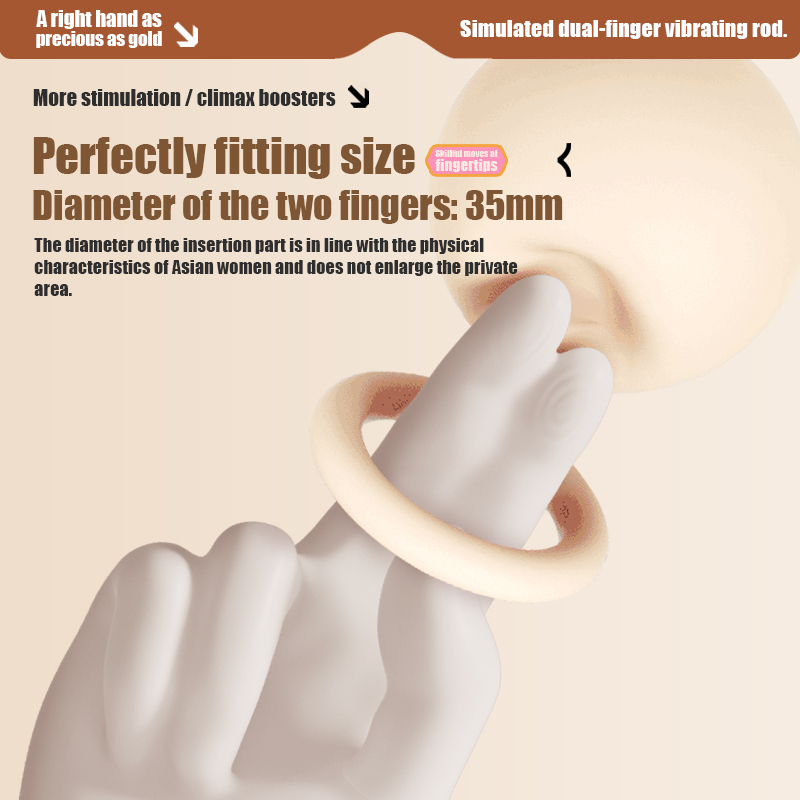 Double Fingers massager